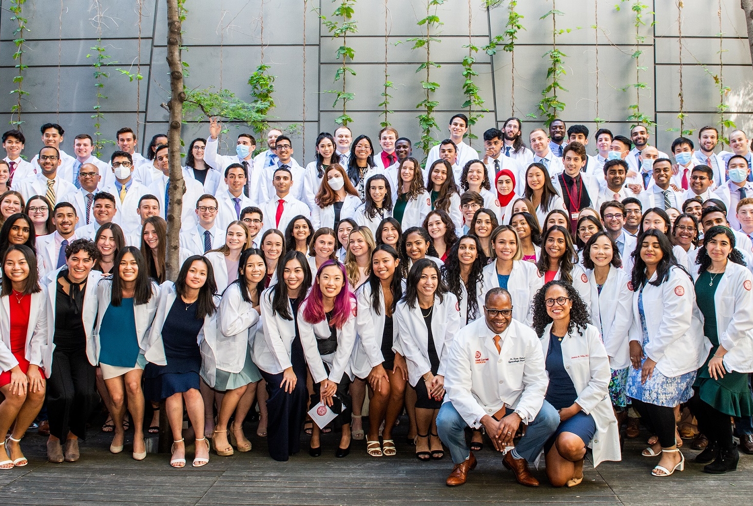The Class of 2026 at Weill Cornell Medicine’s annual White Coat Ceremony on Aug. 16, 2022. All photos by Studio Brooke.