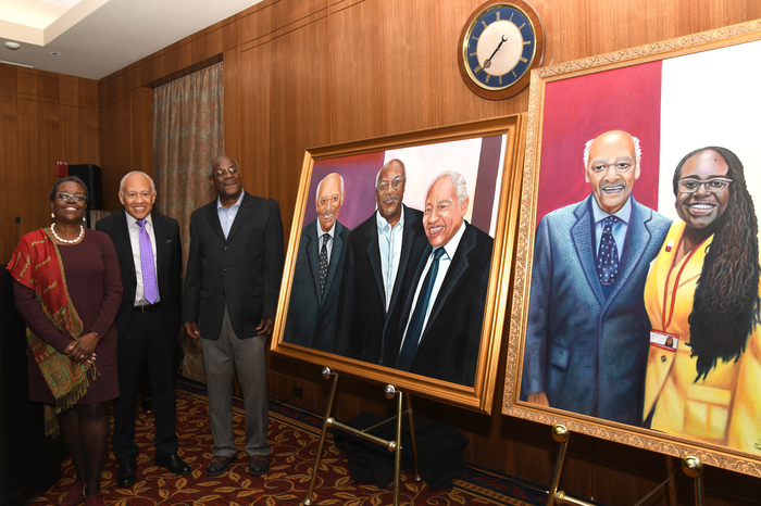 Paintings commissioned by Dr. Daniel Laroche