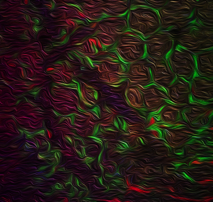 A microscopic image of the colon shows dynamic interactions between macrophages (labeled in green) and innate lymphoid cells (labeled in red). The IBD-linked protein called TL1A plays a central role in the communication between these cells and regulates c A microscopic image of the colon shows dynamic interactions between macrophages (labeled in green) and innate lymphoid cells (labeled in red). The IBD-linked protein called TL1A plays a central role in the communication between these cells and regulates c