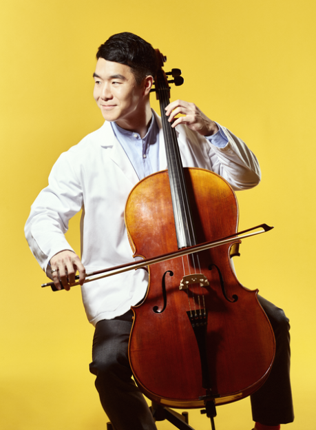 Timothy Kim ’19 - “I’ve been playing cello for seventeen years. I play in a quartet regularly, as well as in orchestras here and there. Mostly, I practice on my own to relieve stress. Timothy Kim ’19 - “I’ve been playing cello for seventeen years. I play in a quartet regularly, as well as in orchestras here and there. Mostly, I practice on my own to relieve stress.