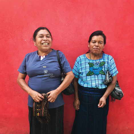 Two more of Sasha Hernández's comadrona colleagues