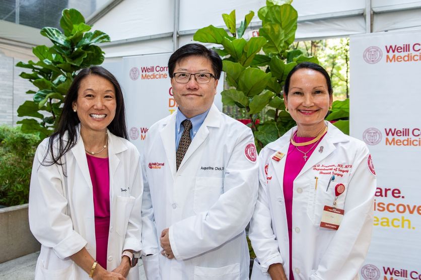 Drs. Yoon Kang, Augustine M.K. Choi, and Lisa Newman