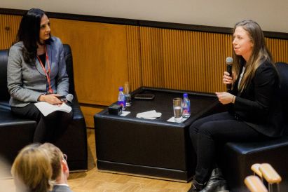 Dr. Rainu Kaushal and Chelsea Clinton Dr. Rainu Kaushal and Chelsea Clinton