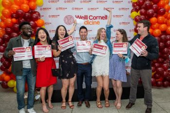 a group of medical students together on Match Day